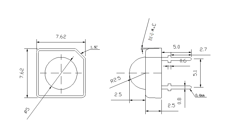 産(chǎn)品尺寸圖